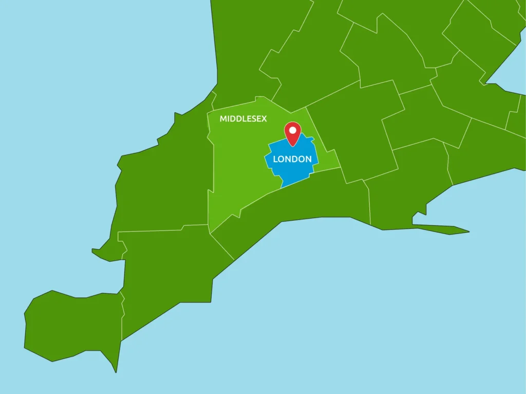 Spot On Window Cleaning map of London, Ontario service area