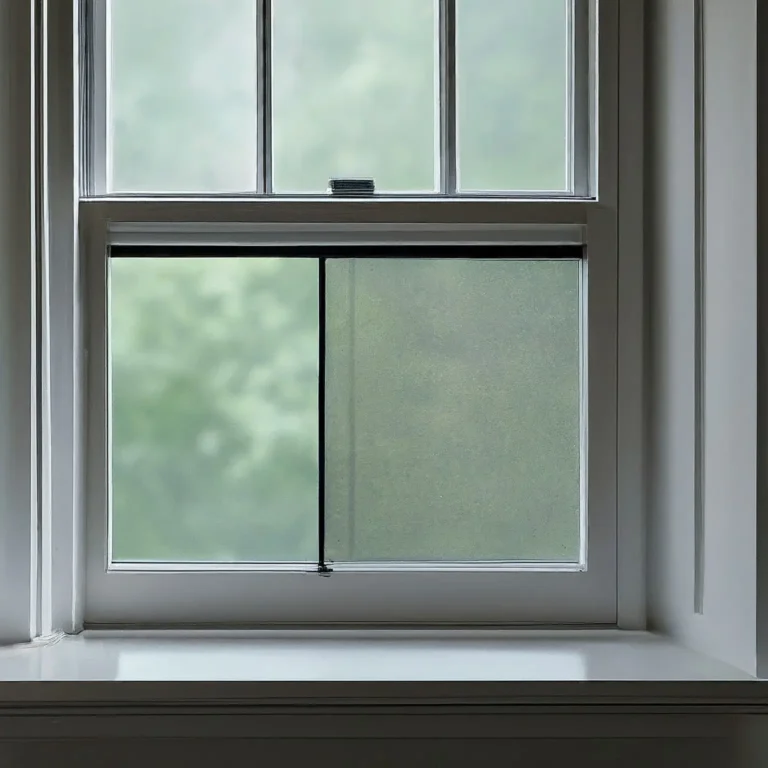 comparison of a window screen cleaning